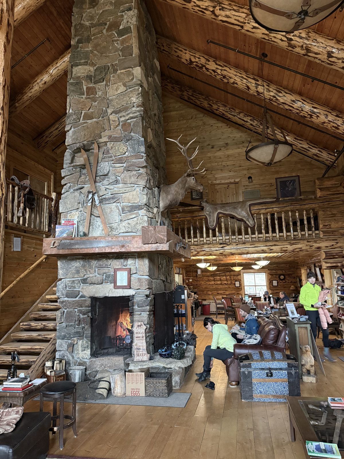 Big Creek Lodge interior