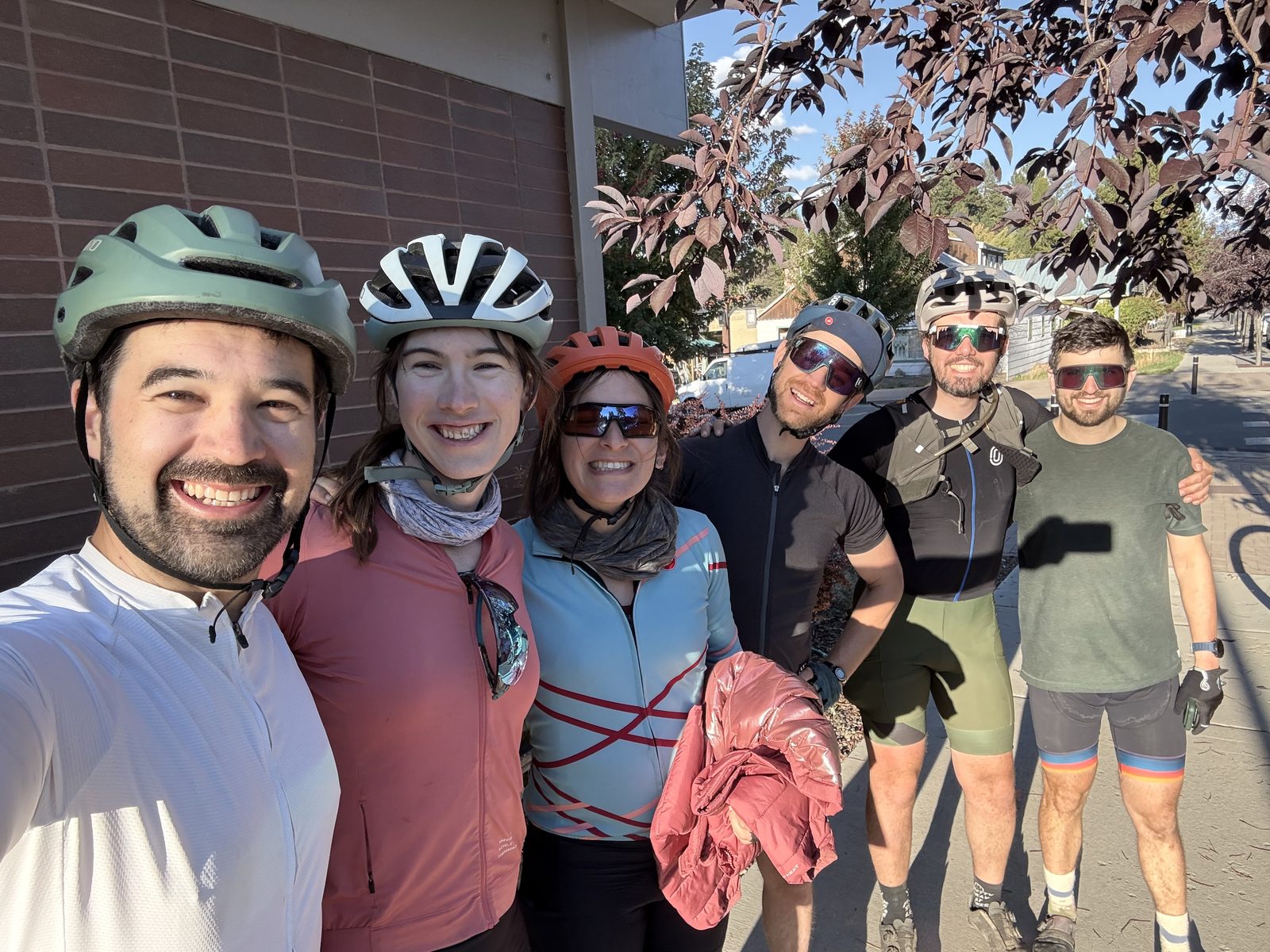 Group photo at the end in McCall